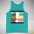 Queer Pride Flag Exclamation Point Premium Tank Top